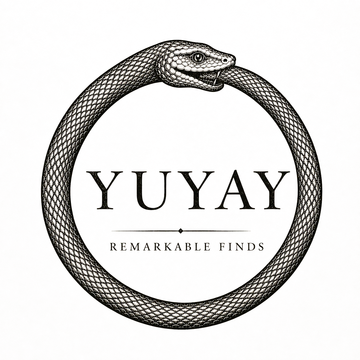Yuyay — Remarkable Finds ouroboros emblem